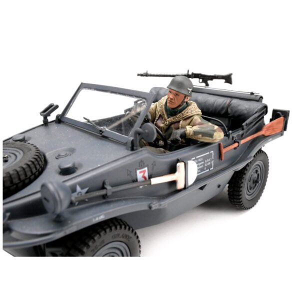 Torro 1/16 Figure Schwimmwagen Driver Paratrooper Winter - Afbeelding 2