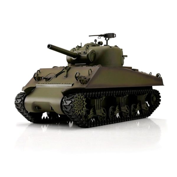 Heng Long 1/16 RC M4A3 Sherman green BB+IR (Metal Tracks)