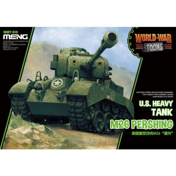 Meng WWT-010 U.S. Heavy Tank M26 Pershing World-War Toons