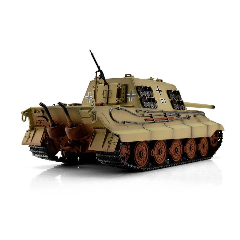 Torro 1/16 RC Jagdtiger sand BB Torro Pro-Edition - Afbeelding 2