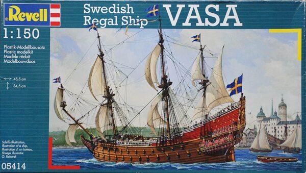 Revell 05414 Swedish Regal Ship VASA 1/150