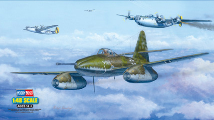 5 Hobby Boss 80372 Messerschmitt Me 262 A-1a/U4 1/48