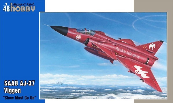 04 Special Hobby SH 48188  AJS-37 Viggen "Show Must Go On" 1/48