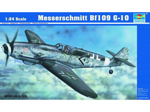 5 Trumpeter 02409 Messerschmitt Bf109 G-10 1/24
