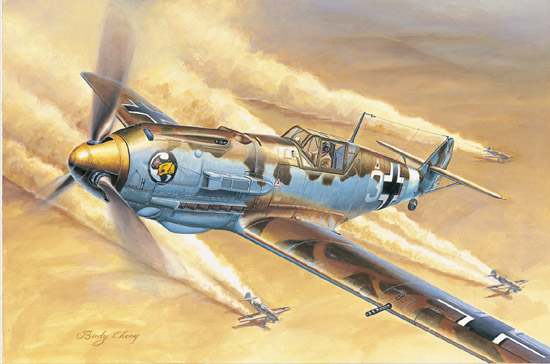 04 Trumpeter 02290 Messerschmitt Bf 109E-4 / Trop 1/32