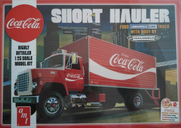 Modelbouw vrachtwagen coca cola