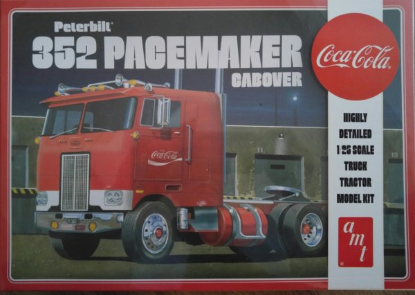Modelbouw vrachtwagen coca cola