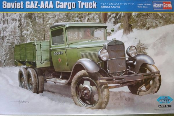 Hobby Boss 83837 Soviet GAZ-AAA Cargo Truck modelbouw