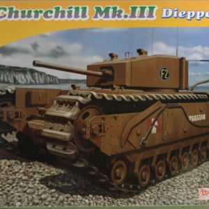 Churchill Mk.III Dieppe 1942 militaire modelbouw tank
