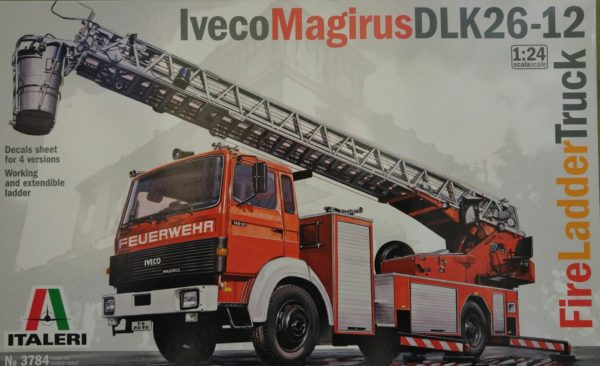 Modelbouw vrachtwagen iveco brandweer