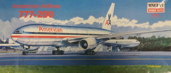 Minicraft American Airlines 777-200 modelbouw vliegtuig