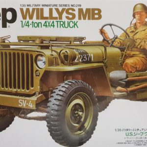 Tamiya Jeep Willys MB 1/4ton Truck militaire modelbouw