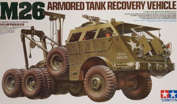 Tamiya 35244 M26 Armored Tank Recovery Vehicle