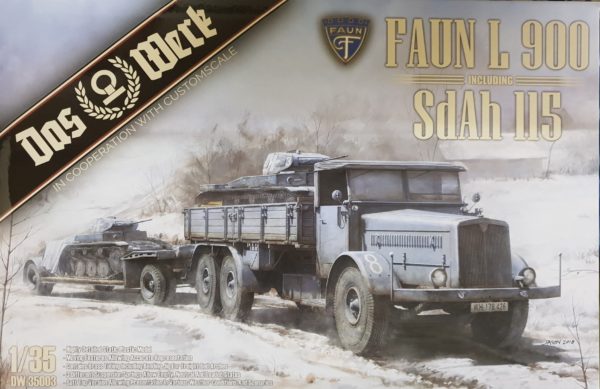 Das Werk DW35003 Faun L 900 & Sd.Ah. 115 1/35