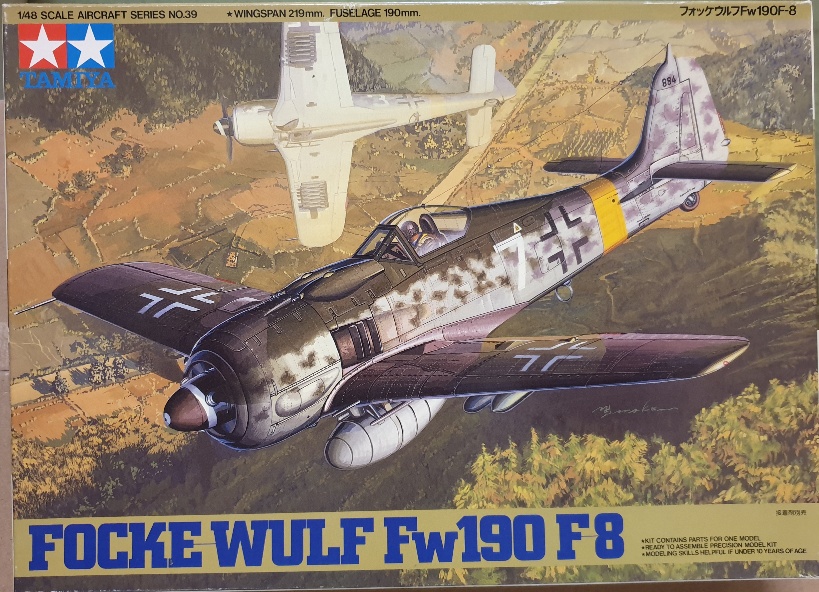 Tamiya 61039 Focke-Wulf Fw190 F8 - Dutchmodelshop.nl
