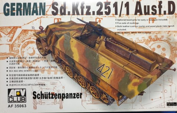 AFV Club AF 35063 German Sd.Kfz. 251/1 Ausf. D