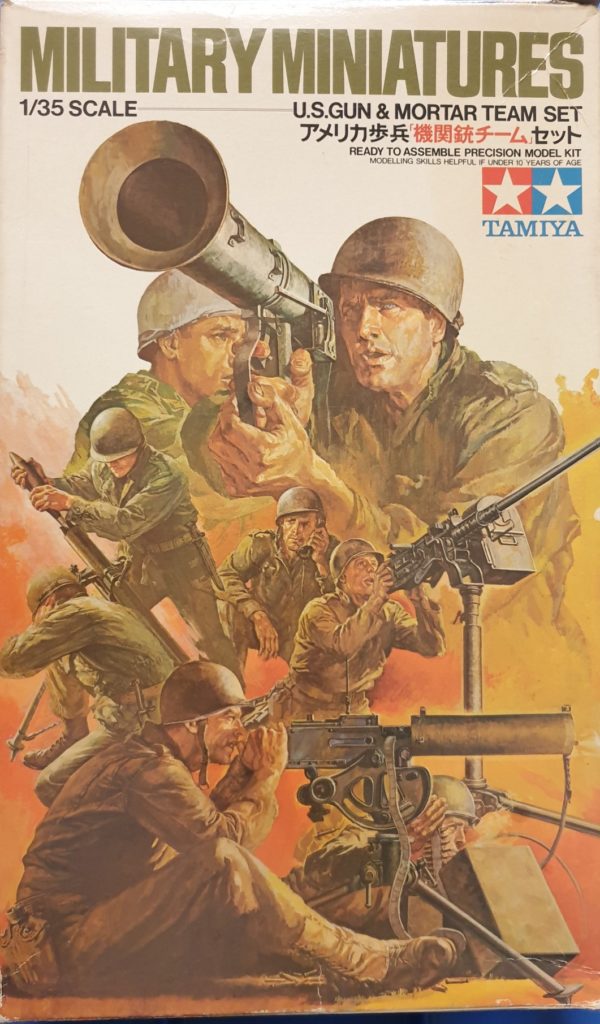 Tamiya 35086 U.S. Gun & Mortar Team Set 1/35