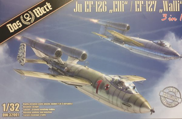 Das Werk DW32001  Ju EF-126 / Ju EF-127 German experimental fighter plane