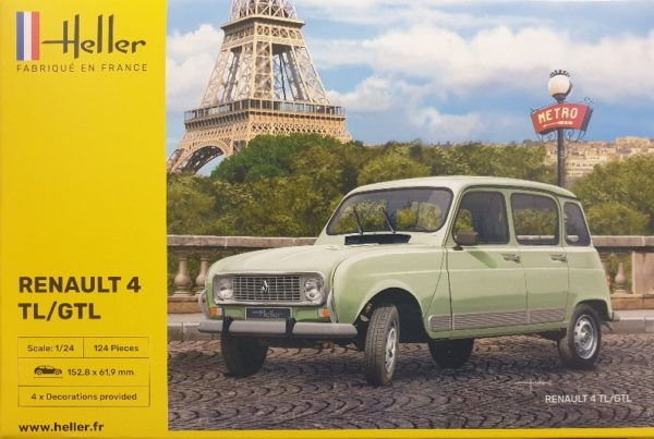 Heller 80759 Renault 4 TL/GTL 1/24