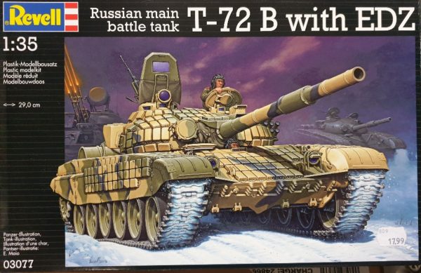 Revell 03077 T-72 B with EDZ Russian Main Battle Tank 1/35