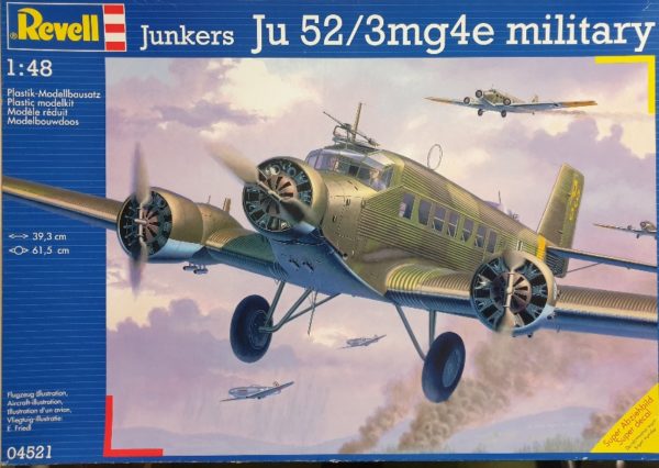 Revell 04521 Junkers Ju 52/3mg4e Military 1/48