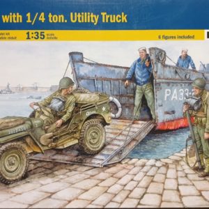 Italeri 6479 LCVP w/ 1/4 ton. Utility Truck 1/35