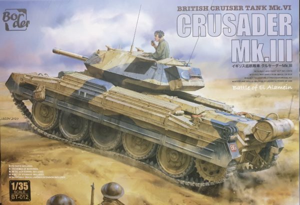 Border Model BT-012 Crusader Mk.III British Cruiser Tank Mk.VI (Battle of El Alamein) 1/35