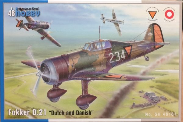 Special Hobby SH 48181 Fokker D.21 "Dutch and Dannish" 1/48