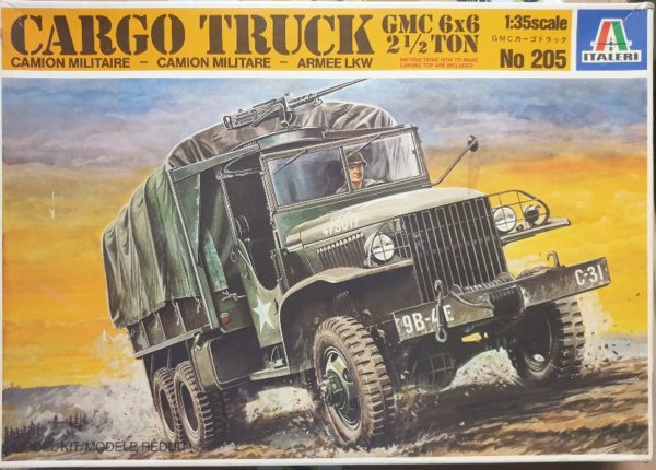 Italeri 205 Cargo Truck GMC 2,5t 6X6  1/35
