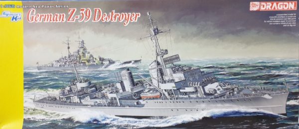 Dragon 1037 German Z-39 Destroyer 1/350