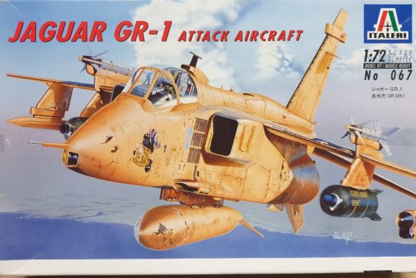 Italeri 067 Jaguar GR-1 Attack Aircraft 1/72