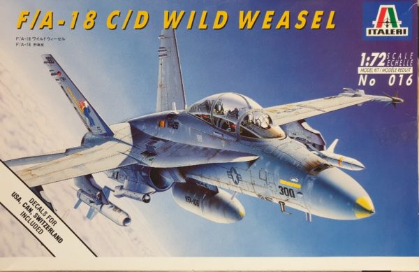 Italeri 016 F/A-18 C/D Wild Weasel 1/72
