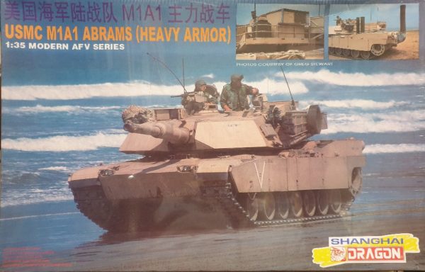 Dragon 3531 USMC M1A1 Abrams (Heavy Armor) 1/35