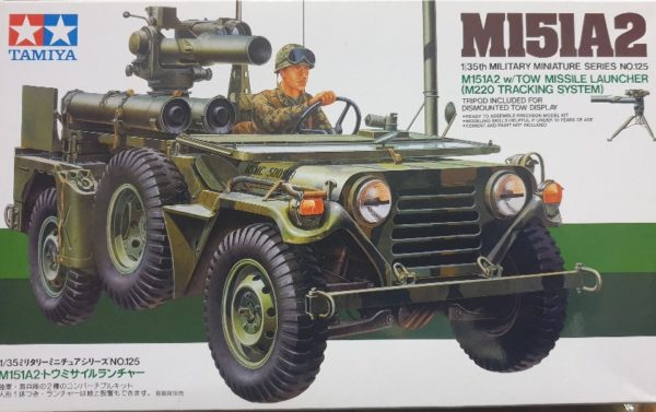 Tamiya 35125 M151A2 w/TOW Missile Launcher (M220 Tracking System) 1/35