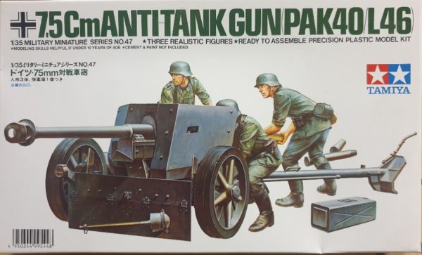 Tamiya 35047 7,5cm AntiTank Gun PaK 40 L46 1/35