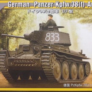 Hobby Boss 80136 German Panzer Kpfw. 38(t)  Ausf.E/F 1/35