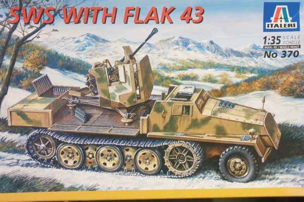 Italeri 370 SWS With FlaK 43 1/35