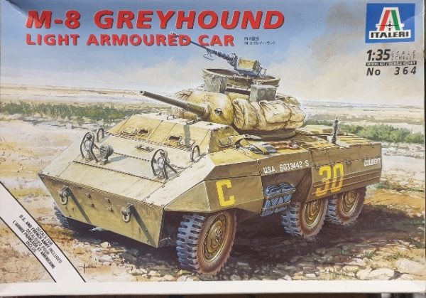 Italeri 364 M-8 Greyhound Light Armoured Car 1/35