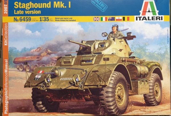 Italeri 6459 Staghound Mk.I Late Version 1/35