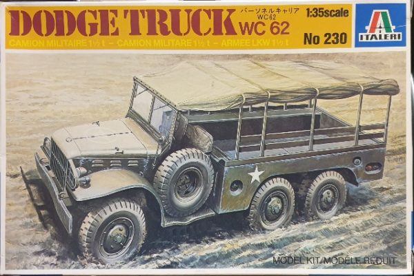 Italeri 230 Dodge Truck WC-62 1/35