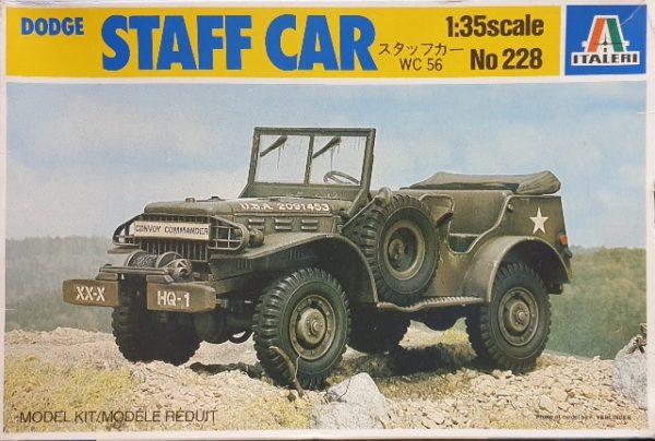Italeri 228 Dodge Staff Car WC-56 1/35
