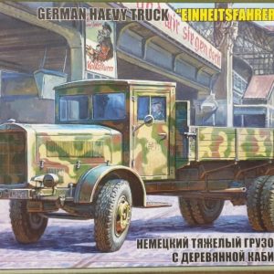Zvezda 3647 German Heavy Truck "Einheitsfahrerhaus" L-4500 1/35