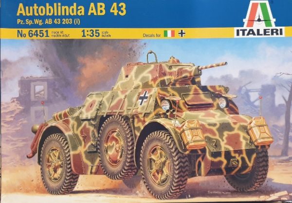 Italeri 6451 Autoblinda AB 43 1/35