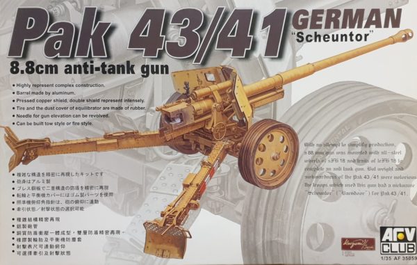 AFV Club 35059 PaK 43/41 German 8.8cm Anti-Tank Gun "Scheuntor" 1/35