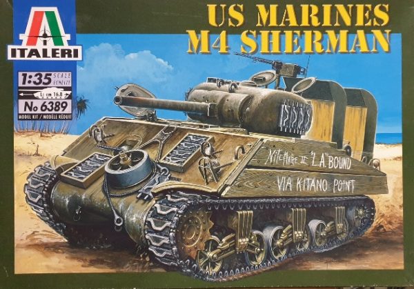 Italeri 6389 US Marines M4 Sherman 1/35