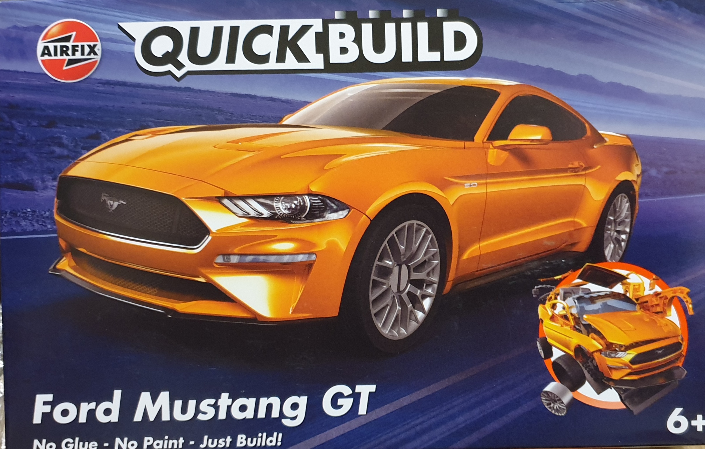 Airfix Quick Build J6036 Ford Mustang GT - Dutchmodelshop.nl