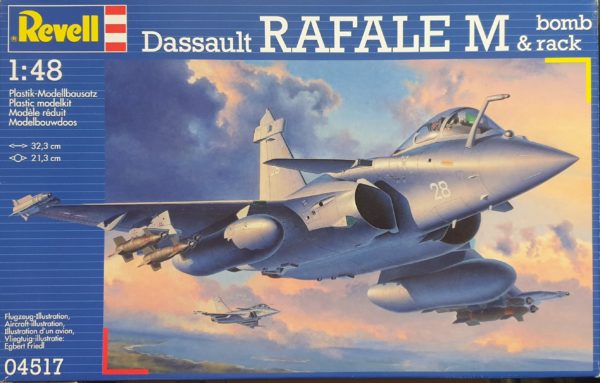 Revell 04517 Dassault Rafale M & bombrack 1/48