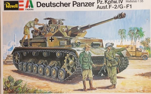 Revell H-2110 Deutscher Panzer Pz.Kpfw. IV Ausf. F-2 / G-F1 1/35