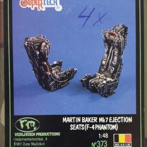Verlinden 373 Martin Baker Mk.7 Ejection Seats (F-4 Phantom) 4pcs 1/48