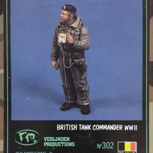 Verlinden 302 British Tank Commander WWII 1/35